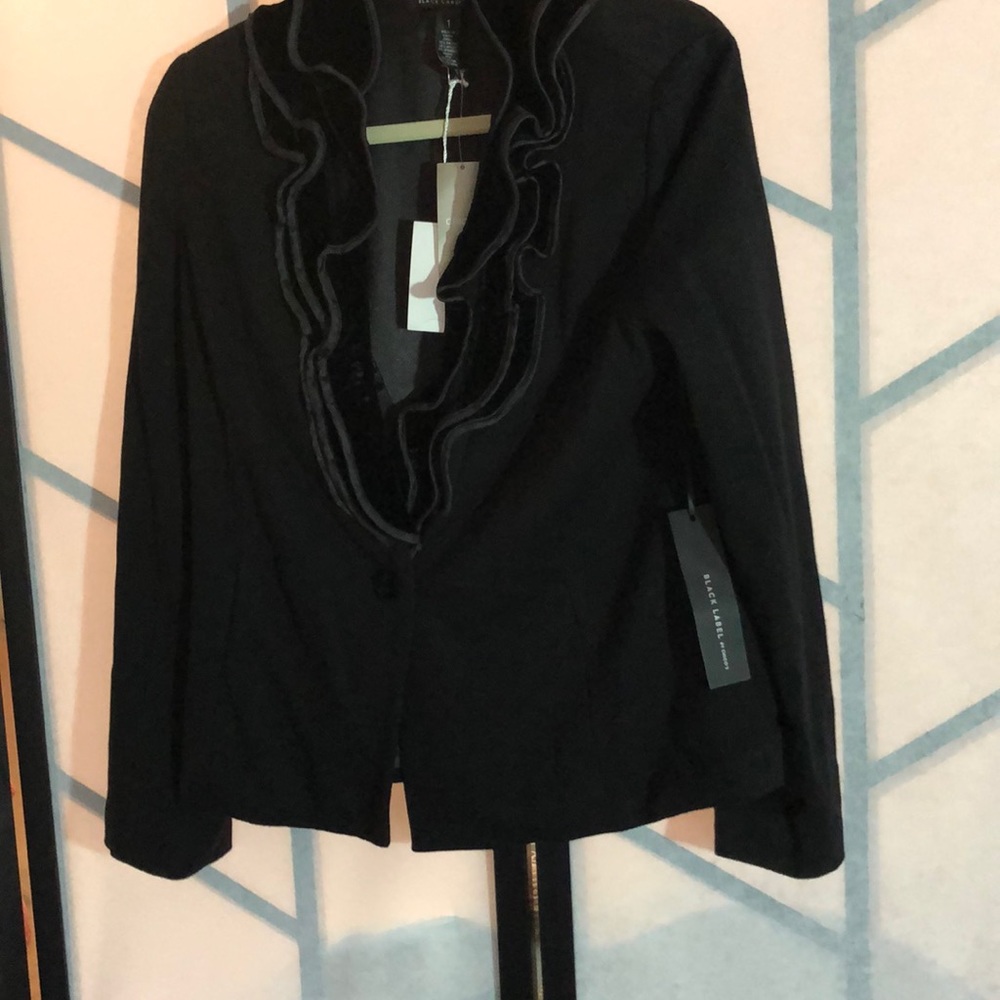 NWT Black Label by Chico’s Tuxedo Jacket